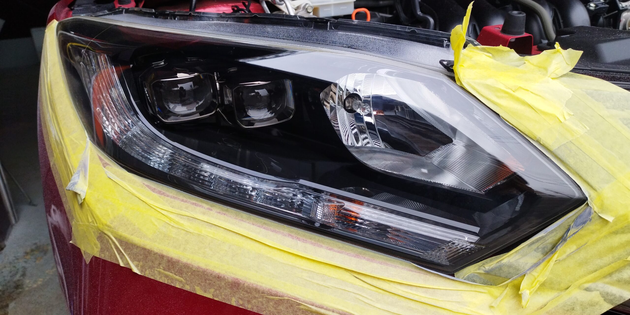 completed-headlight
