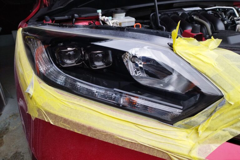 completed-headlight