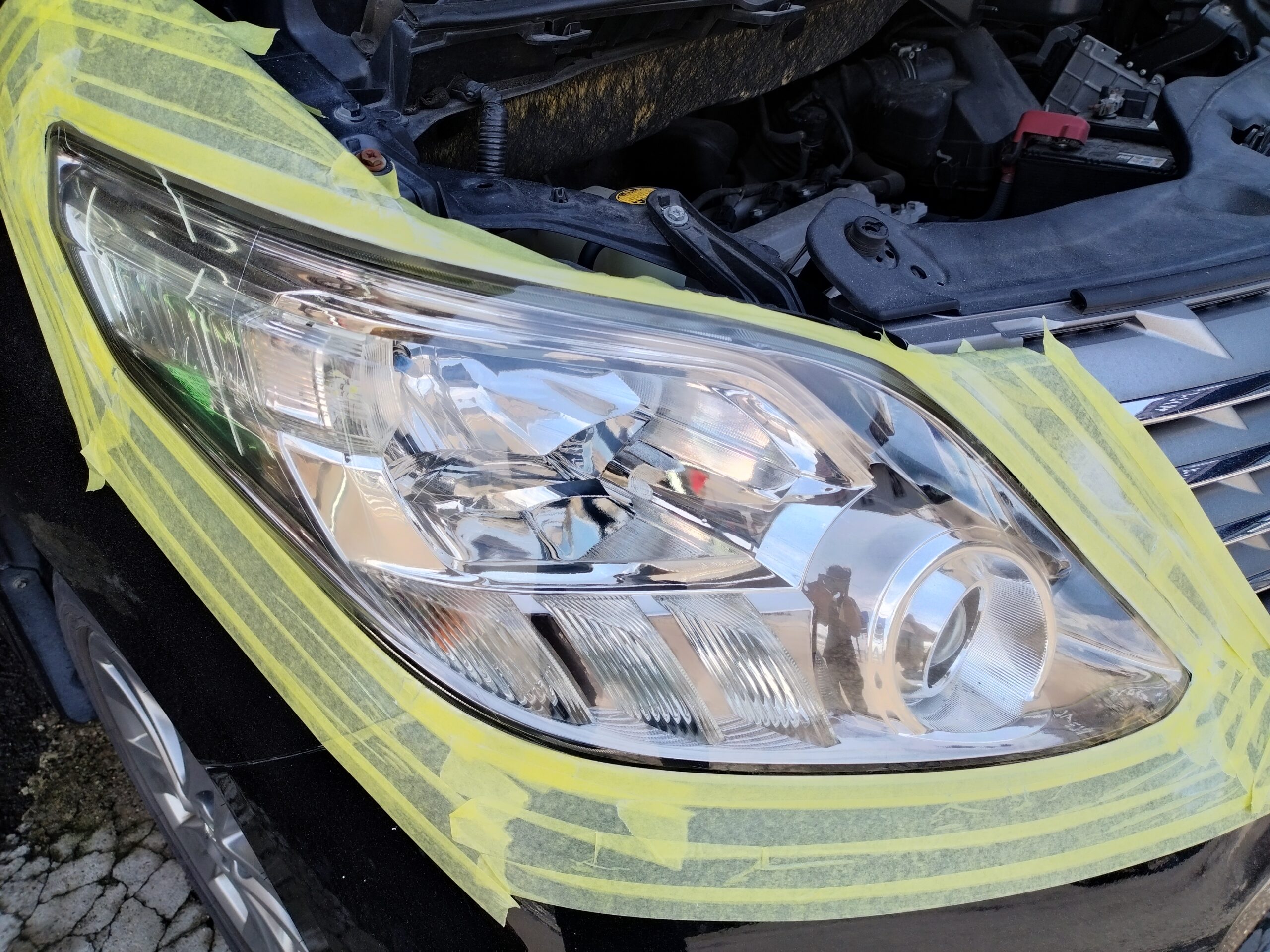 alphard-polished-headlight-right